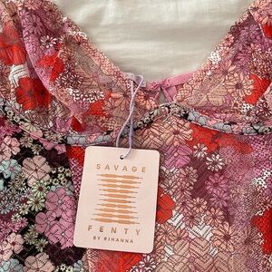 Penthouse Sweet Lace Slip Dress | by Savage X Fenty